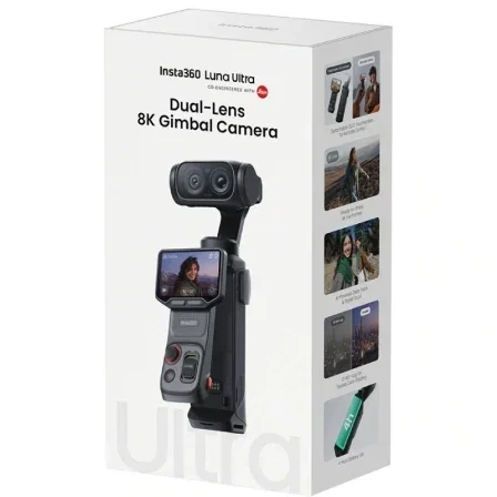 Insta360 Luna Pro Cámara Digital Deportiva 8K Negra